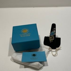 Smithsonian Peacock Ring